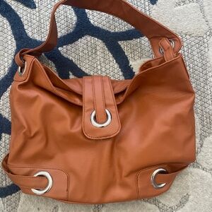 Camel Leather Bag
